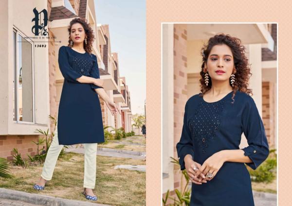 Kalaroop Walter Fancy Rayon Designer Kurti Collection